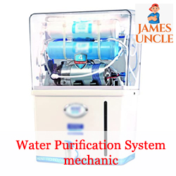 Water Purification System mechanic Mr. Subrata Naskar in Andul Mourigram